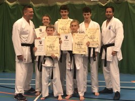Five New Black Belts For The SEKF