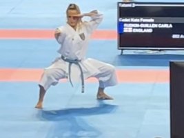 Carla Selected to Represent England at the Commonwealth Karate Championships